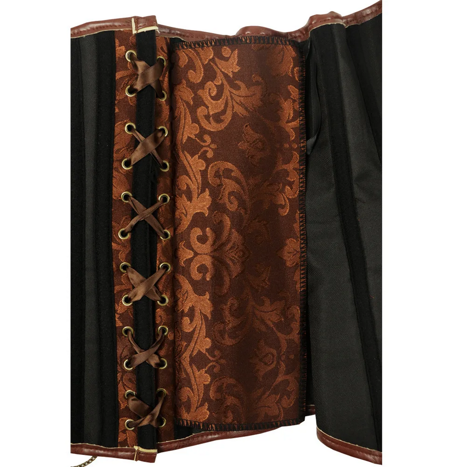 Sexy Lace-up Victorian Steampunk Corset Top