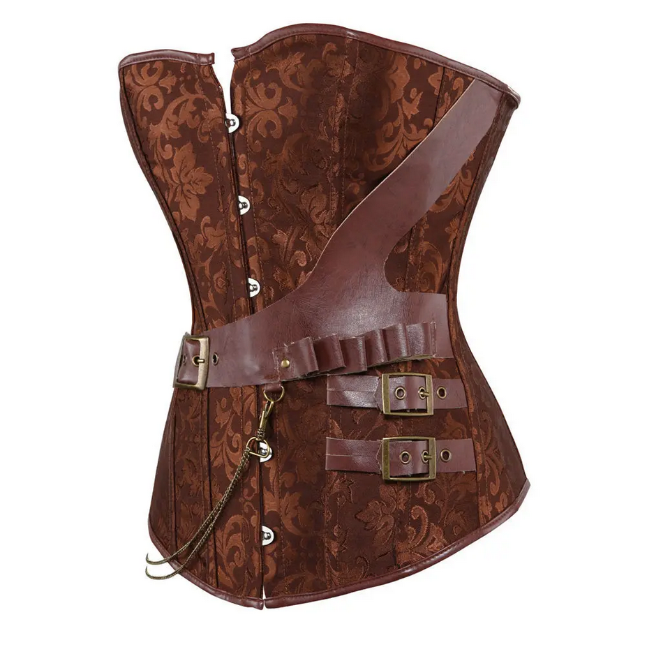 Sexy Lace-up Victorian Steampunk Corset Top