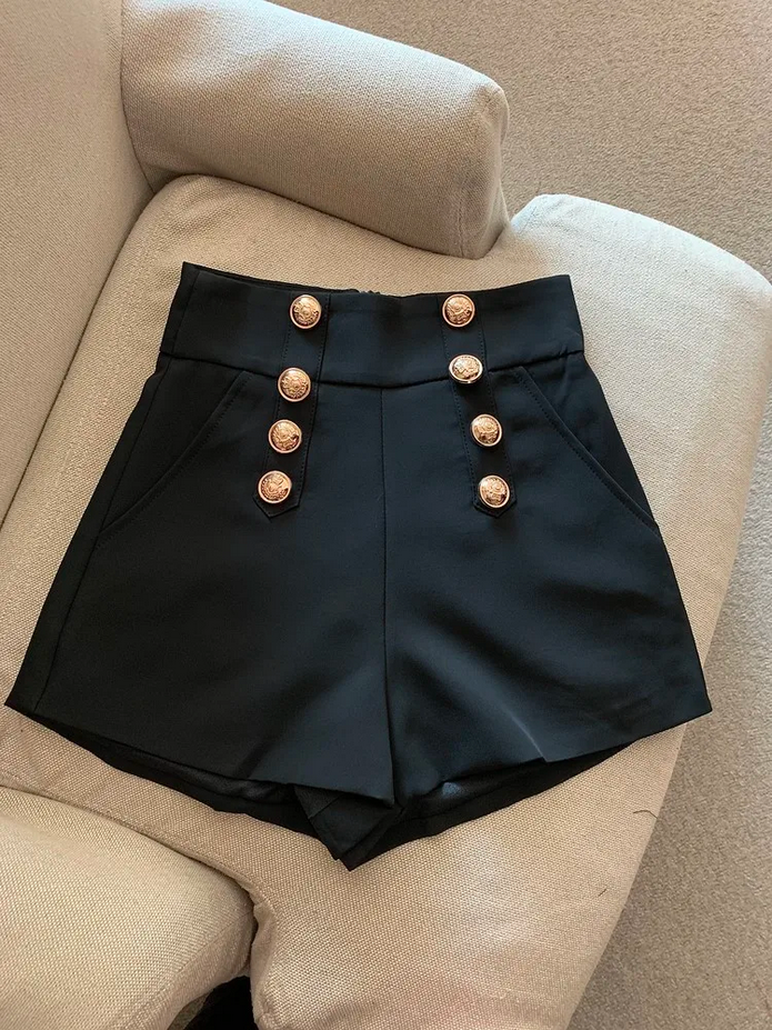 Stylish Casual High Waist Women&#39;s Shorts