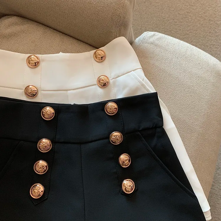 Stylish Casual High Waist Women&#39;s Shorts