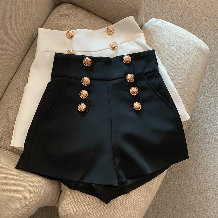 Stylish Casual High Waist Women&#39;s Shorts