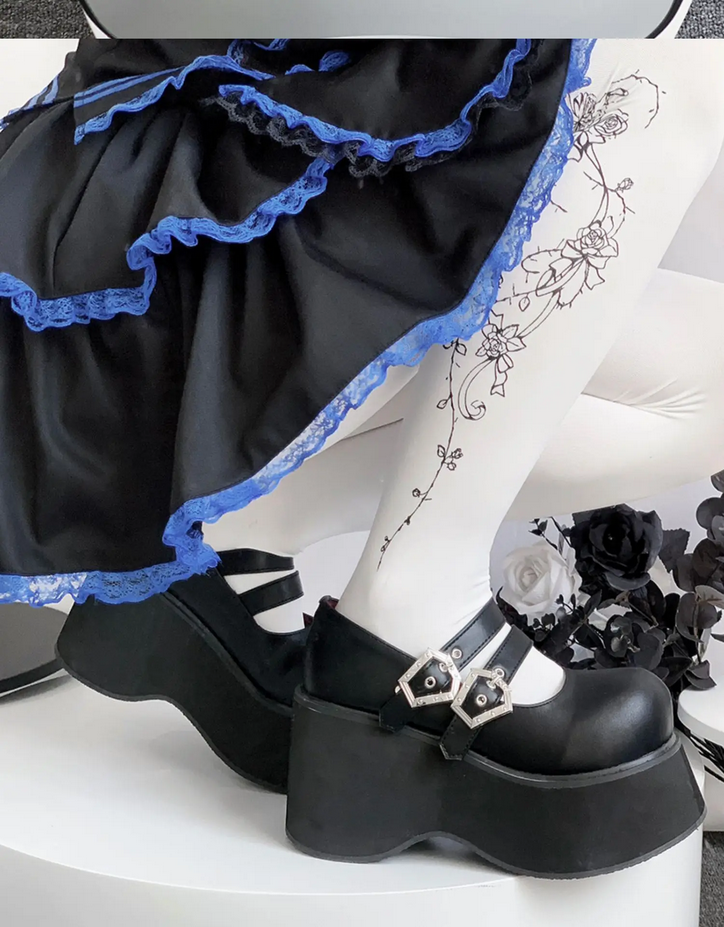Gothic Vintage Women&#39;s Platform Shoes