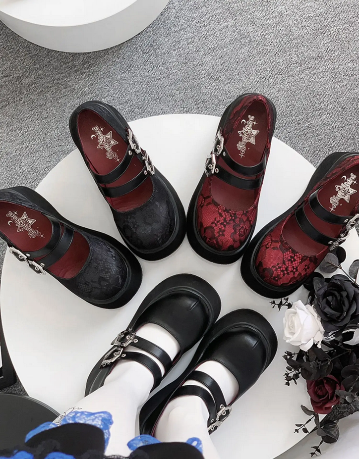Gothic Vintage Women&#39;s Platform Shoes