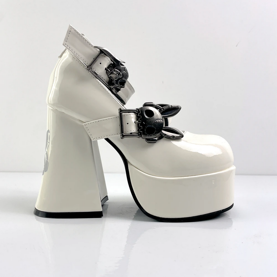 Gothic Y2k  High Heels Punk Shoes