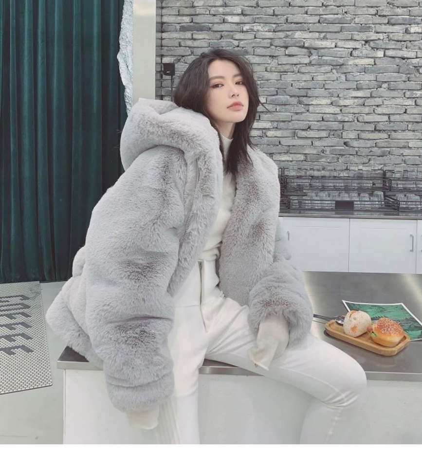 Korean Thickened Mink Velvet Coat