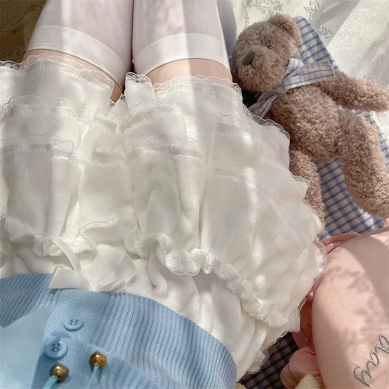Bow Pleated  Kawaii Short Pants