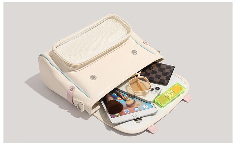 Japan Style Girls Lolita Metal Stars Backpacks Satchel Bag