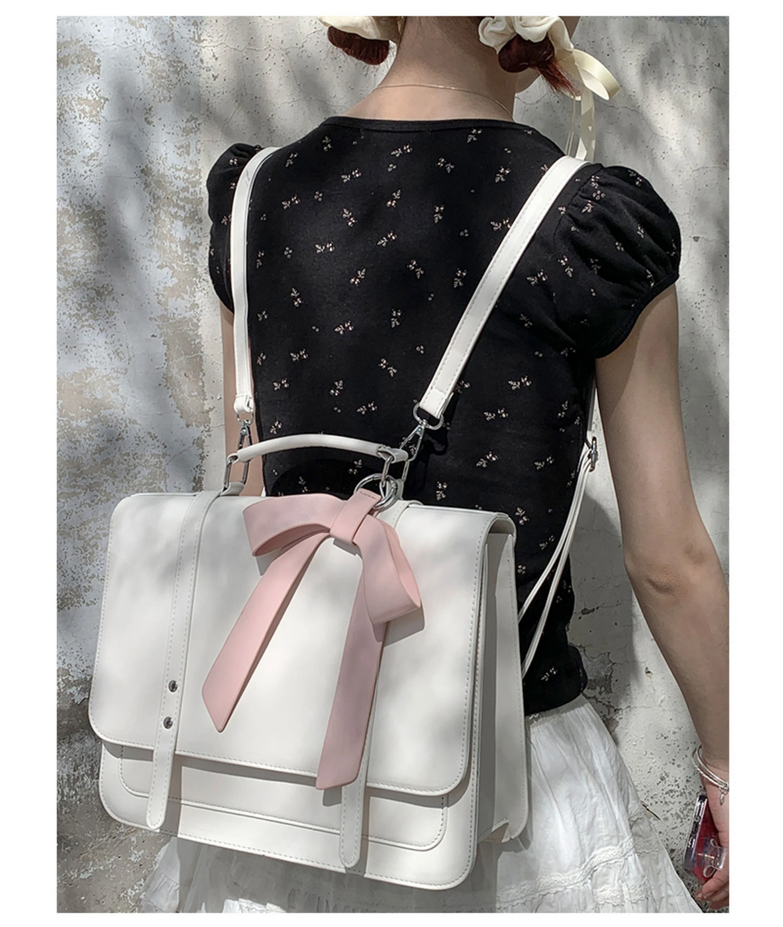 Japan Style Kawaii  Bowknot Briefcases HandBags