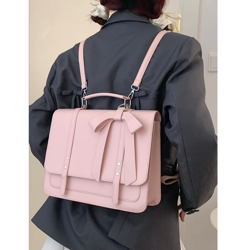 Japan Style Kawaii  Bowknot Briefcases HandBags