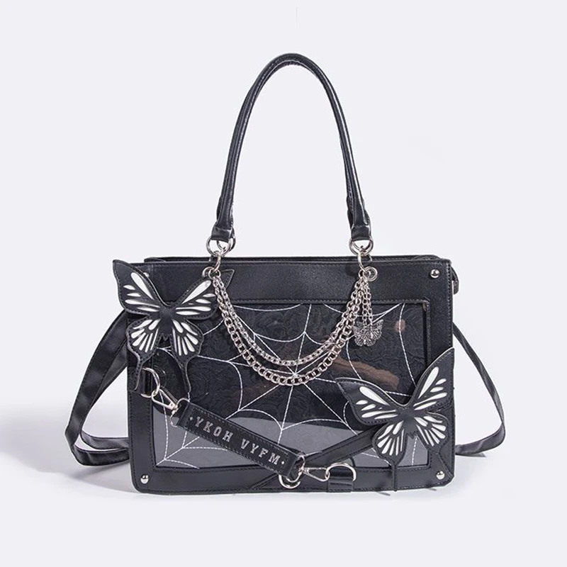 Gothic Lolita Butterfly Ita bags Shoulder Bags