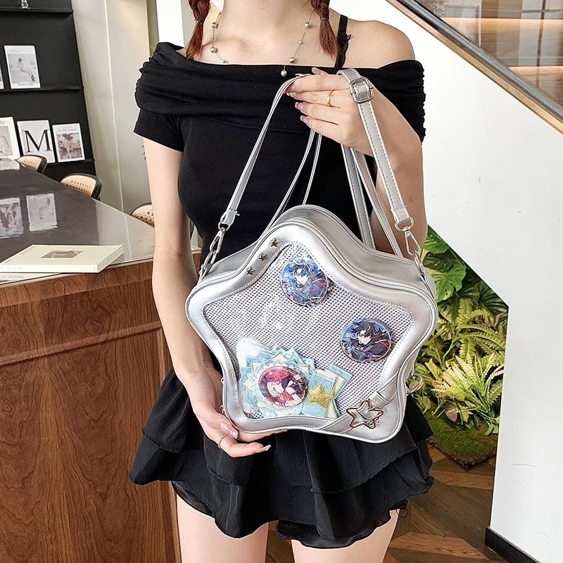 Transparent Sweet Star Japanese Ita Bags