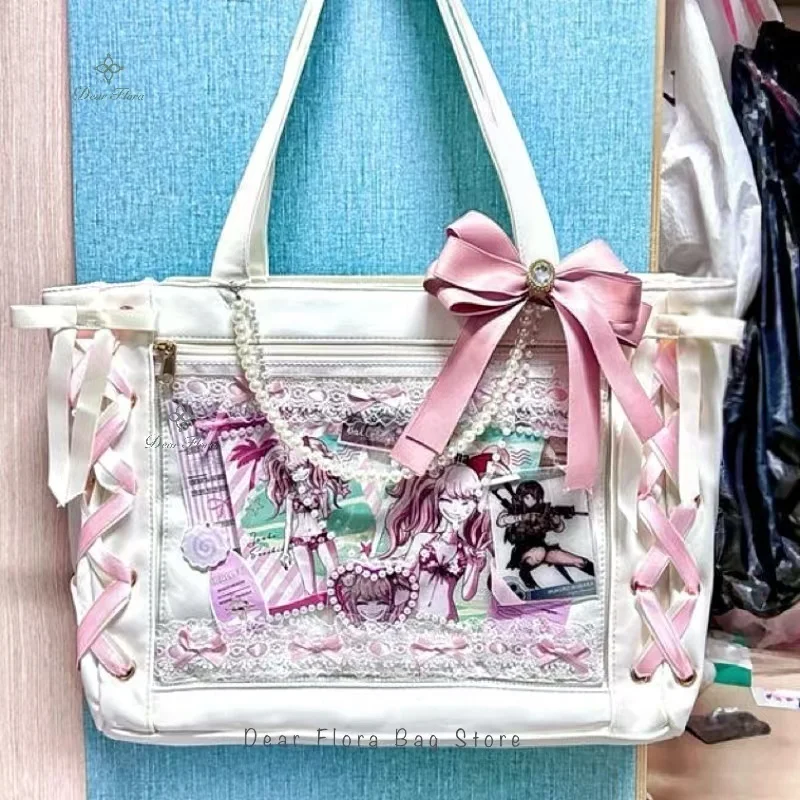 Japanese Sweet Bow Kawaii Tote Bag