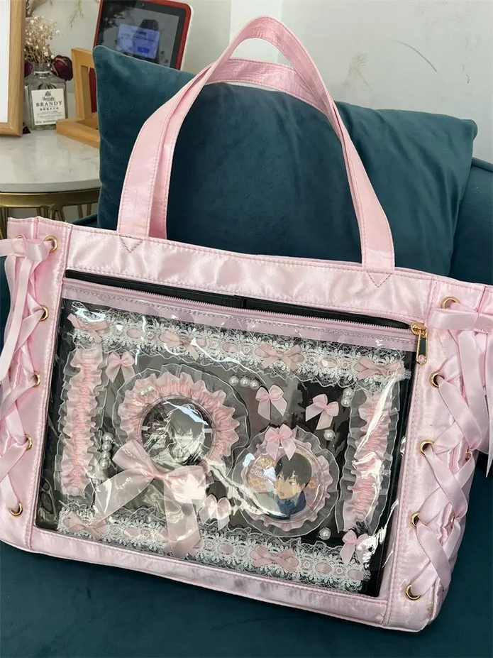 Japanese Sweet Bow Kawaii Tote Bag