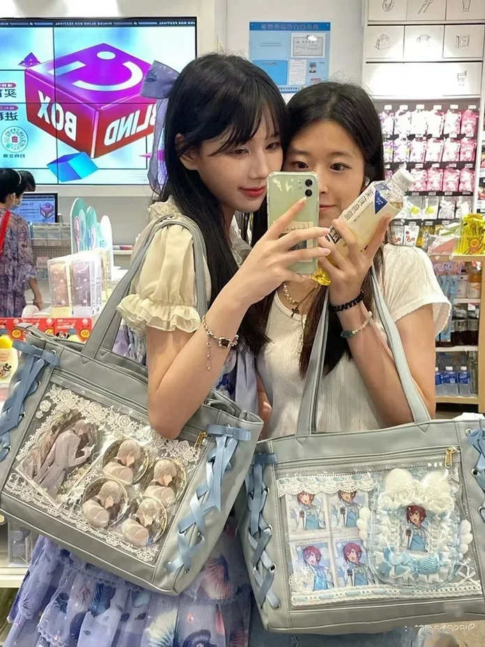 Japanese Sweet Bow Kawaii Tote Bag