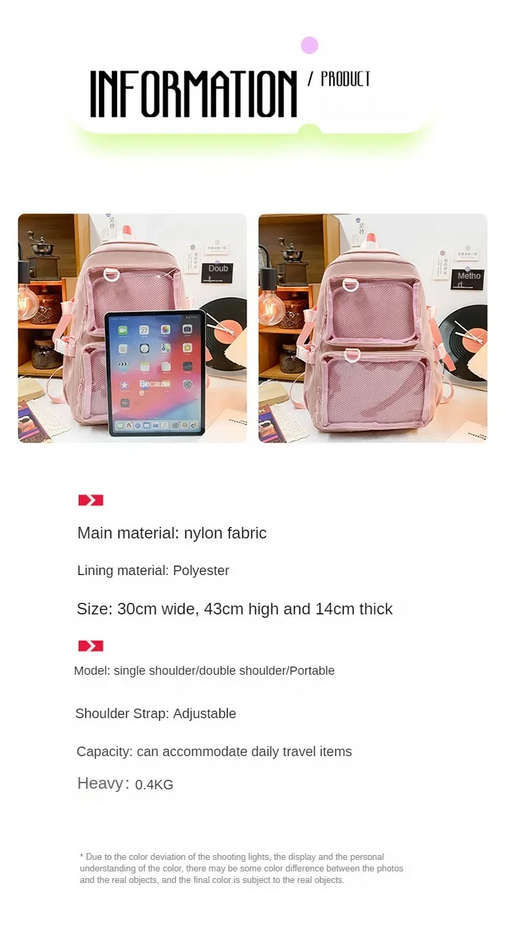 Japanese Kawaii Ita Backpack School Bags