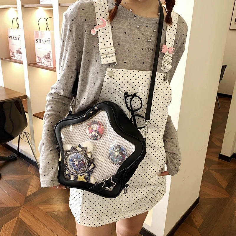 Transparent Sweet Star Japanese Ita Bags