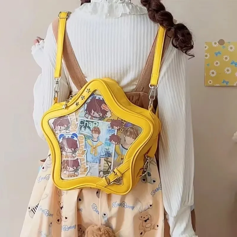 Transparent Sweet Star Japanese Ita Bags