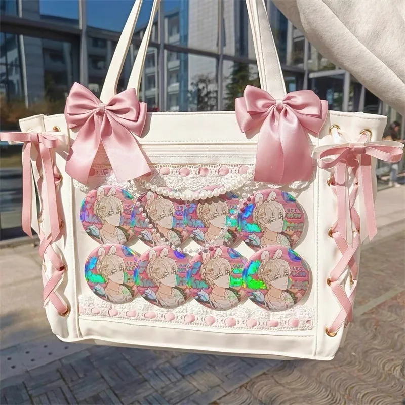 Japanese Sweet Bow Kawaii Tote Bag