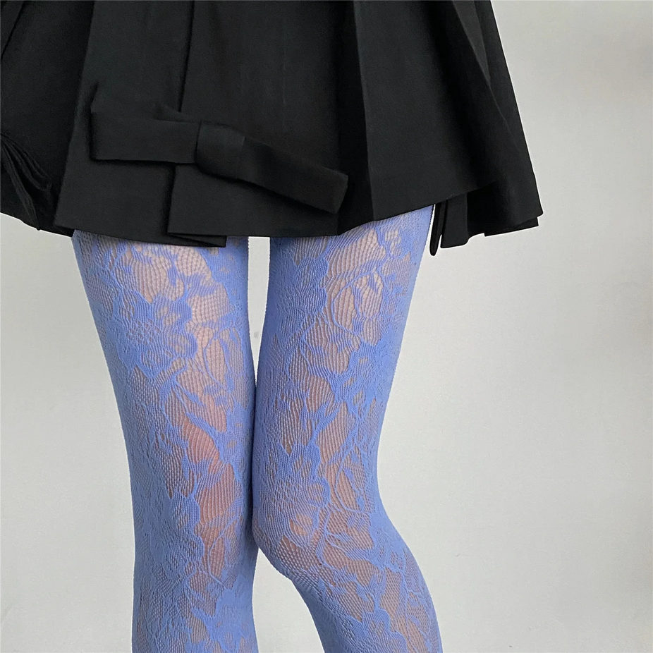 Lace Fishnet Stockings Pantyhose Tights