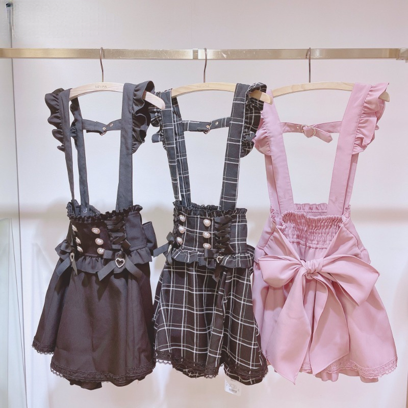 Sweet Style Gothic Lolita Bow Skirt