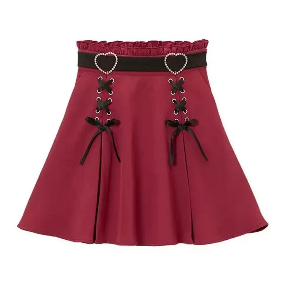 Y2k Aesthetic Harajuku Style High Waist Skirt