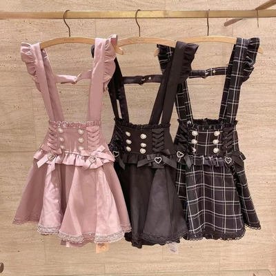 Sweet Style Gothic Lolita Bow Skirt