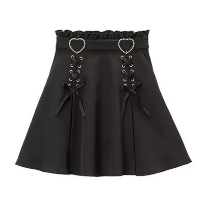 Y2k Aesthetic Harajuku Style High Waist Skirt