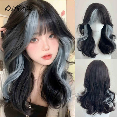 Kawaii Wavy Lolita Wig with Bangs