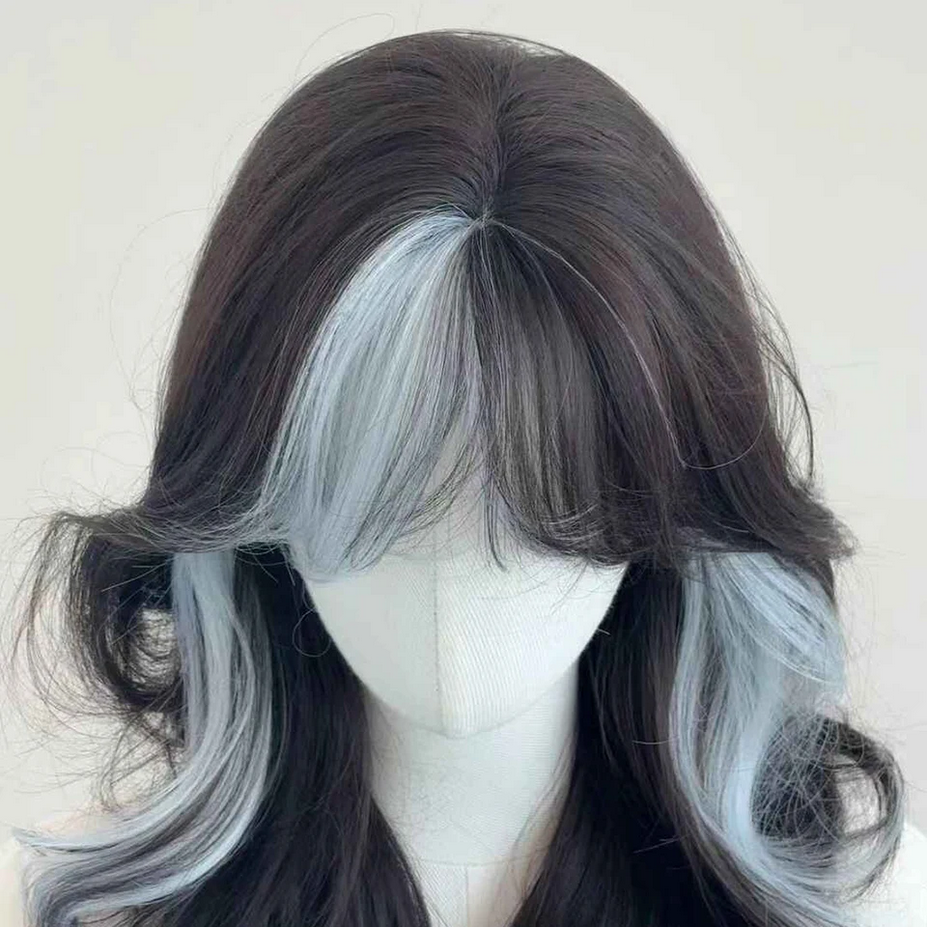 Kawaii Wavy Lolita Wig with Bangs