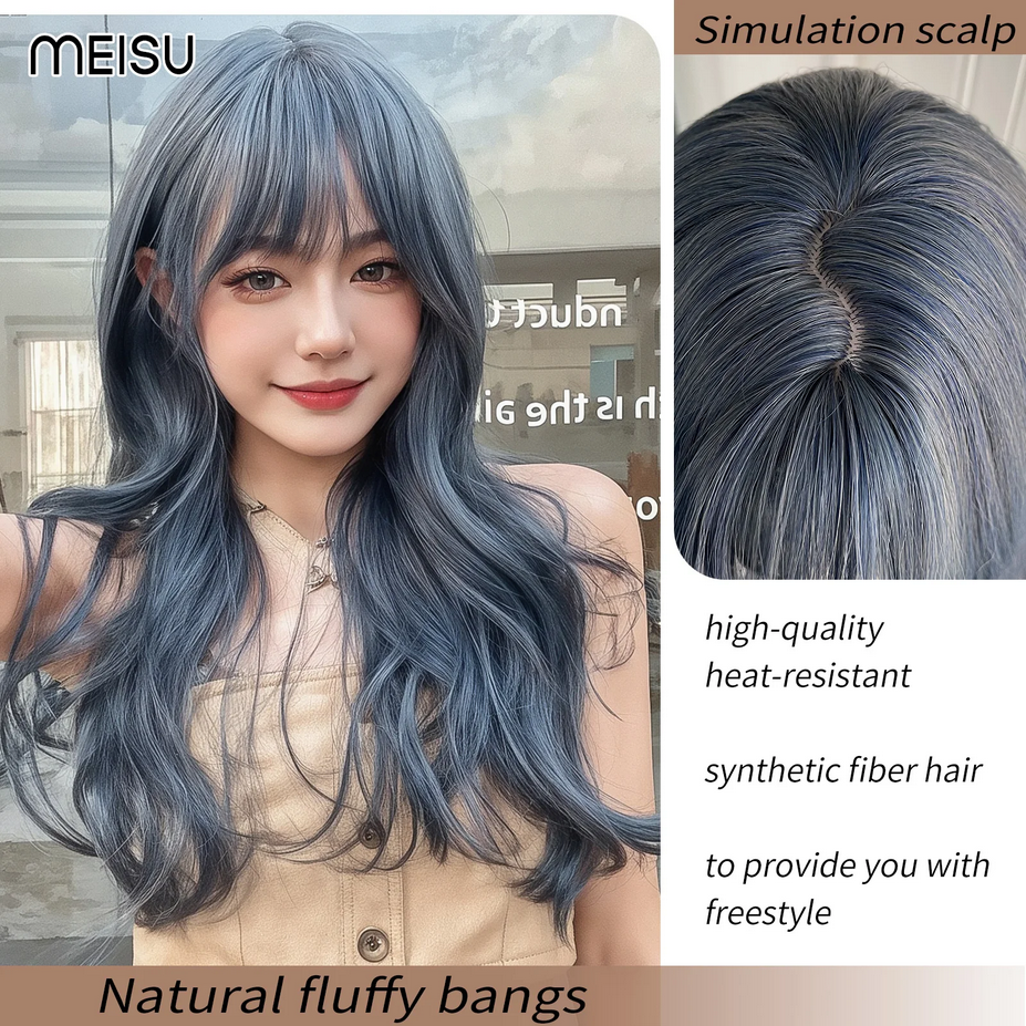 26 Inch Synthetic Micro Curly Long Silk Smooth Wigs