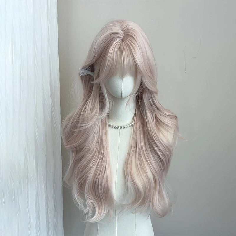 Baby Pink 24inch Lolita Synthetic Wig