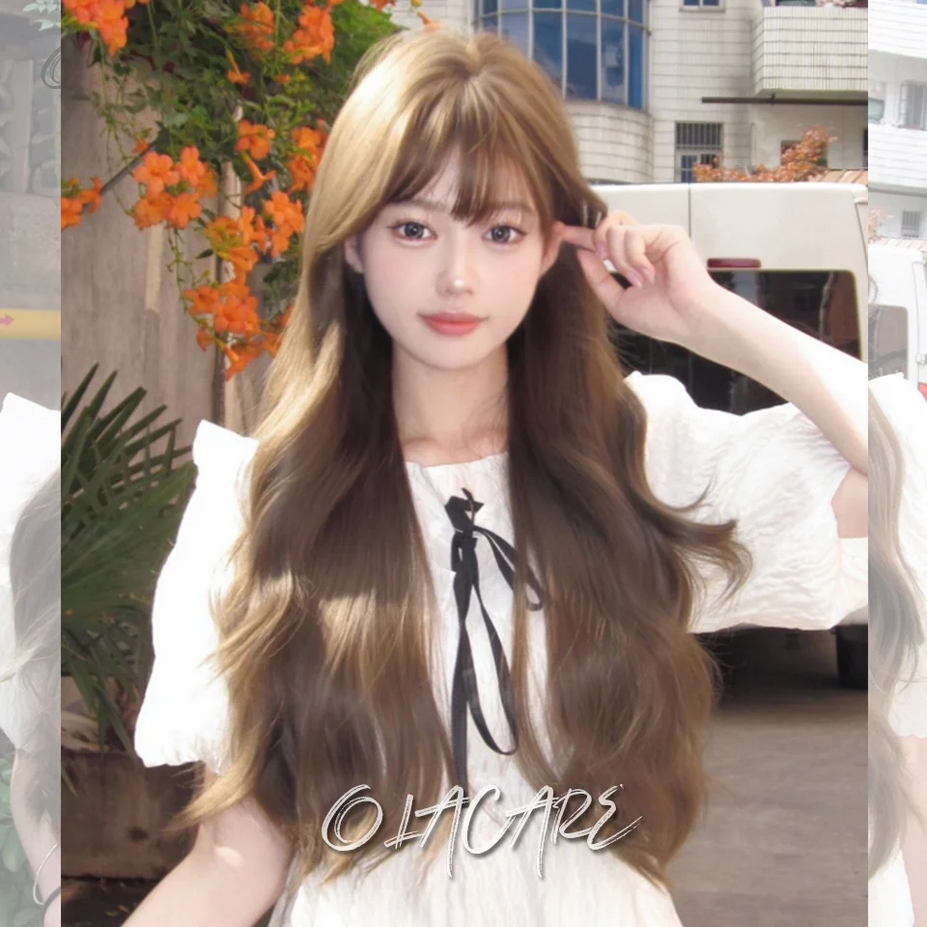 Blonde Cosplay Lolita Wig with Bangs