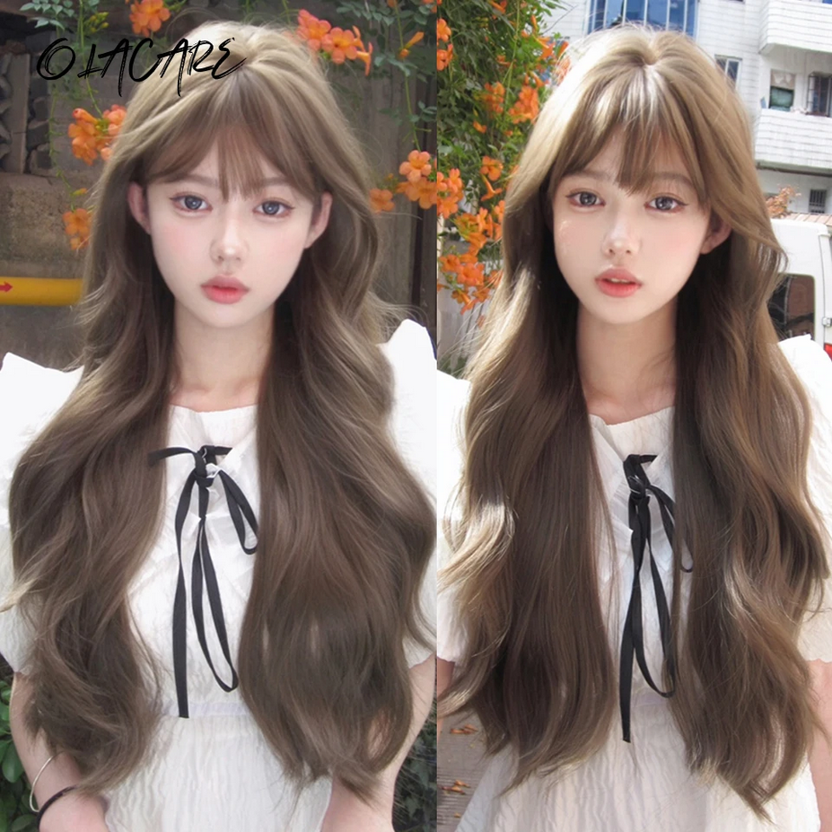 Blonde Cosplay Lolita Wig with Bangs