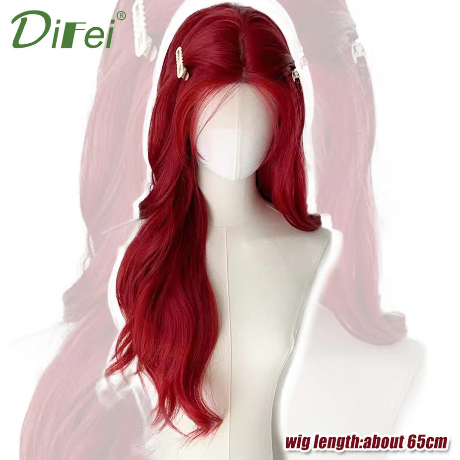 Kawaii Lolita Red Synthetic Wig