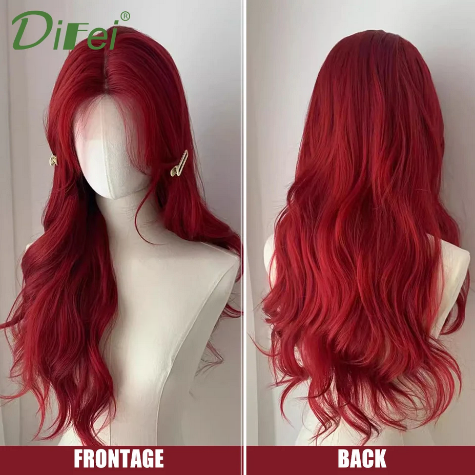 Kawaii Lolita Red Synthetic Wig