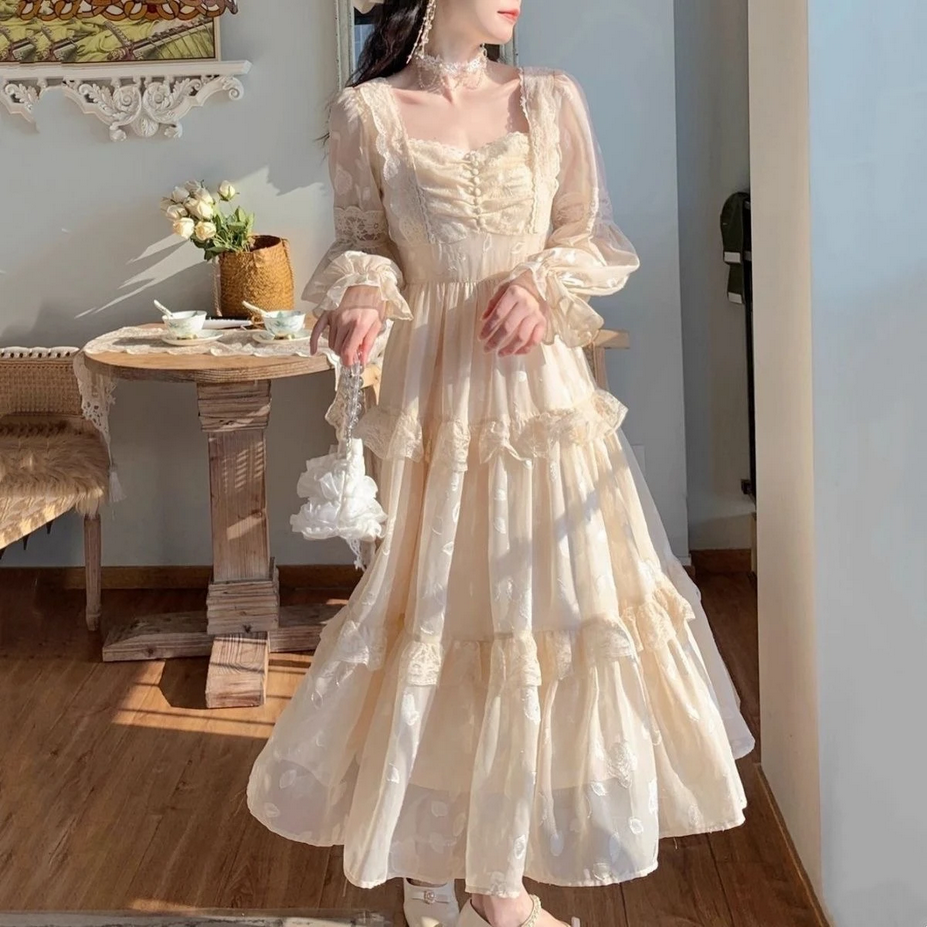 Elegant A Line Ruffles Fairy Dress