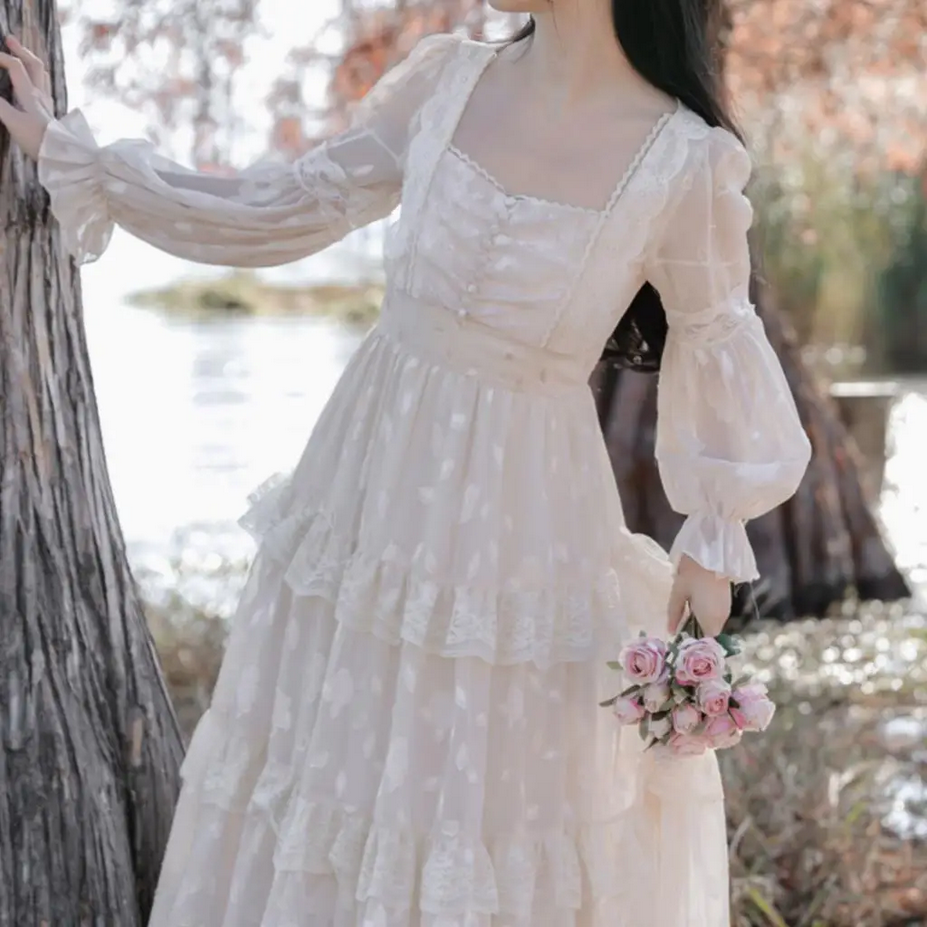 Elegant A Line Ruffles Fairy Dress