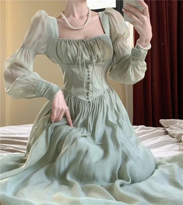 A-line Lace Up Elegant Princess Party Dress