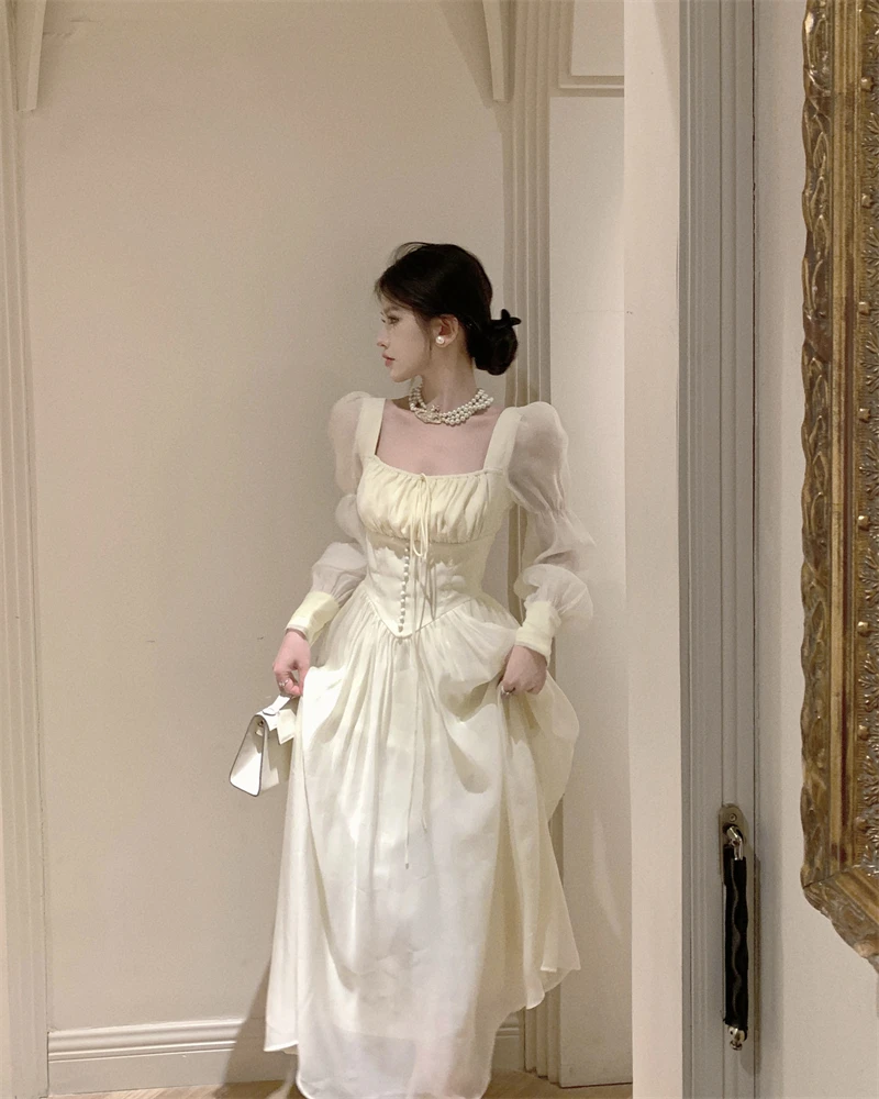 A-line Lace Up Elegant Princess Party Dress