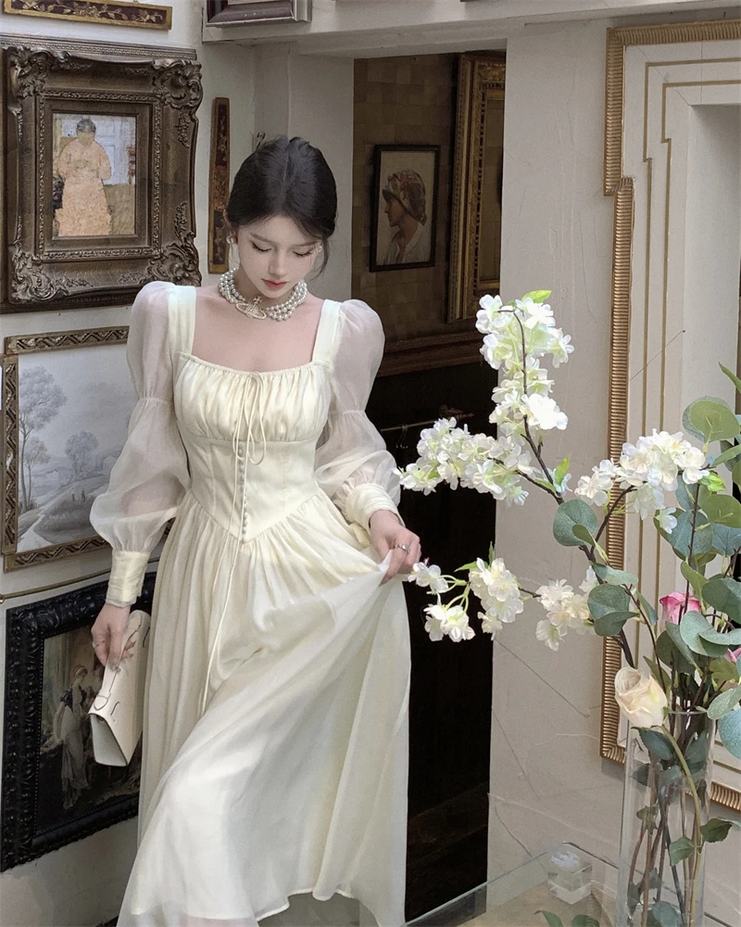 A-line Lace Up Elegant Princess Party Dress