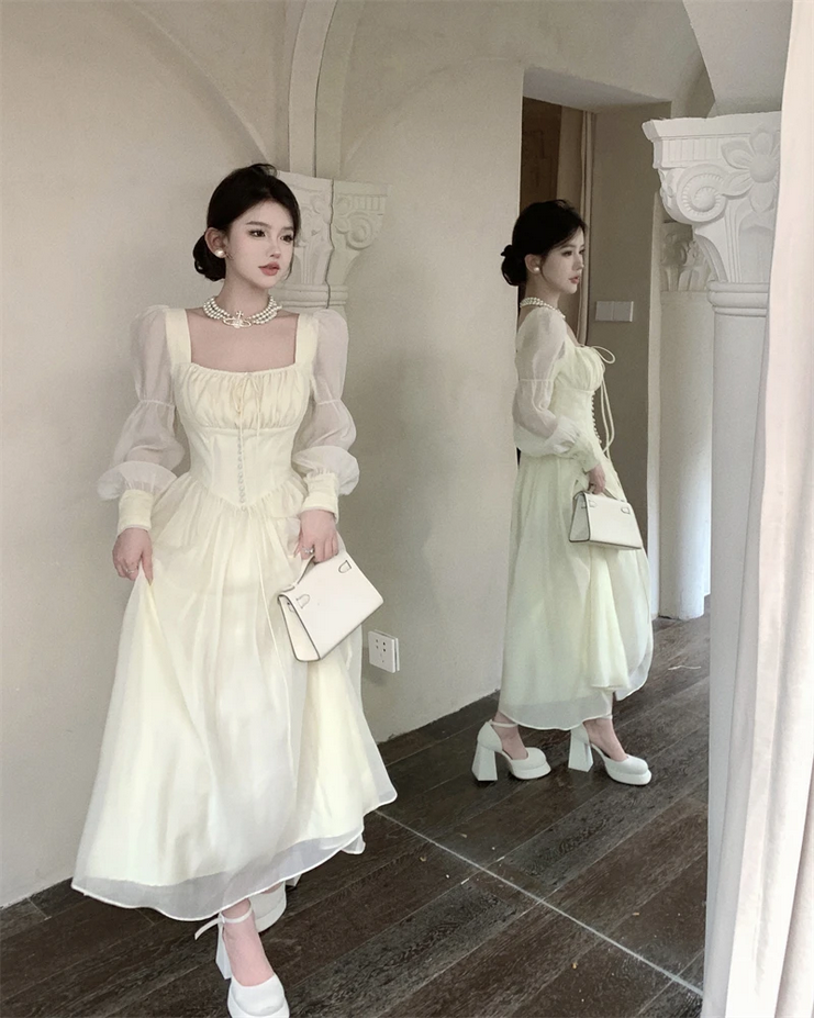 A-line Lace Up Elegant Princess Party Dress