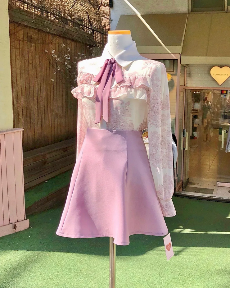 Fashion Long Sleeve Doll Collar Women&#39;s Blouse