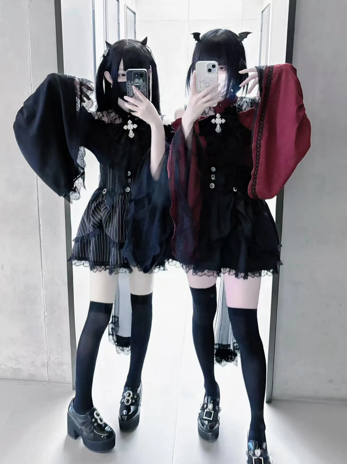 Lolita Y2K Cute Japanese Style Blouse