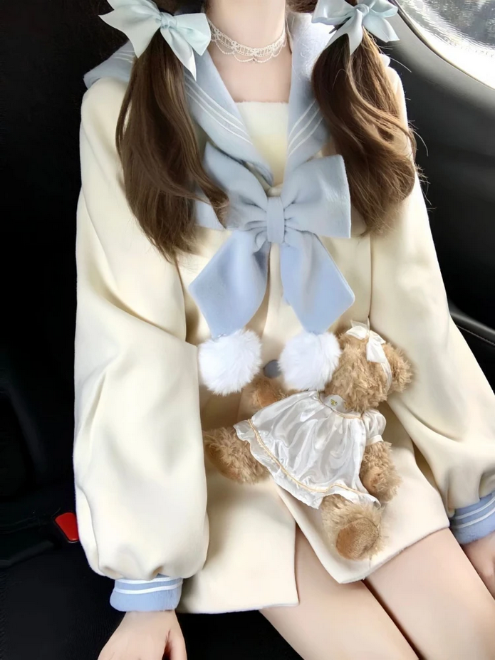 Japanese Kawaii Lolita Overcoat
