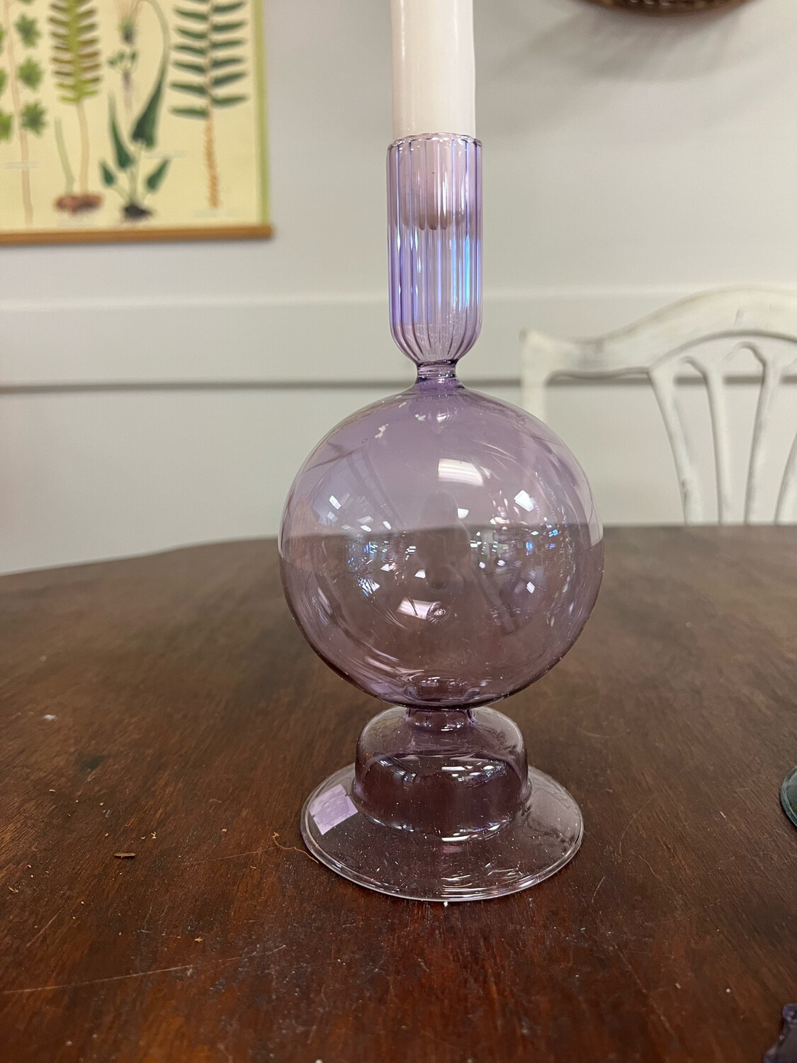 Purple Bubble Candlestick