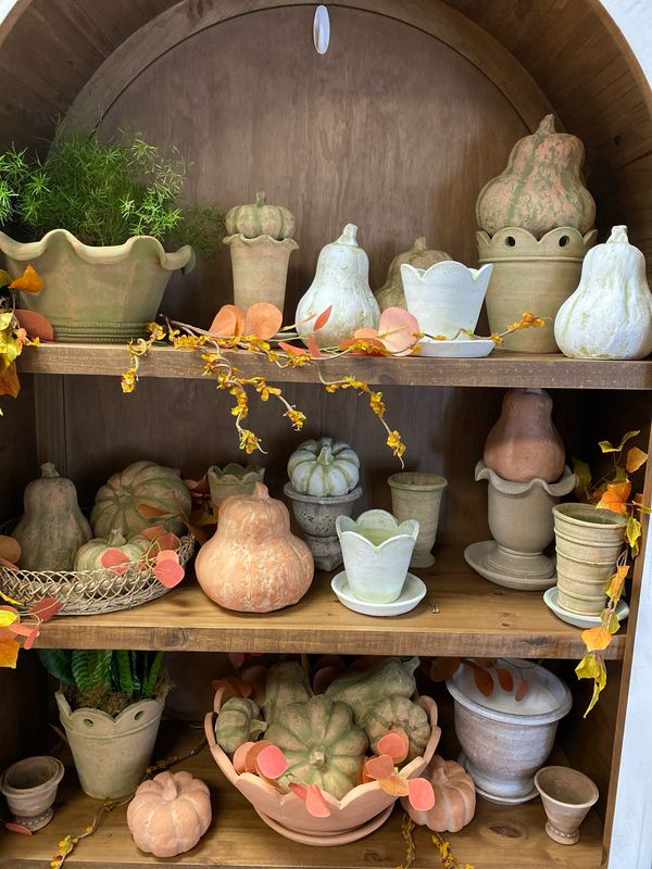 Terracotta Pumpkins and Squash Terracotta Pumpkins and Squash