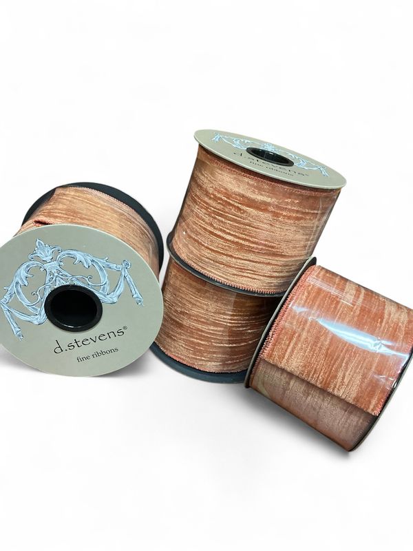 10yd x 4” d. stevens Pink Striped Felt Tibbon 10yd x 4” d. stevens Pink Striped Felt Tibbon