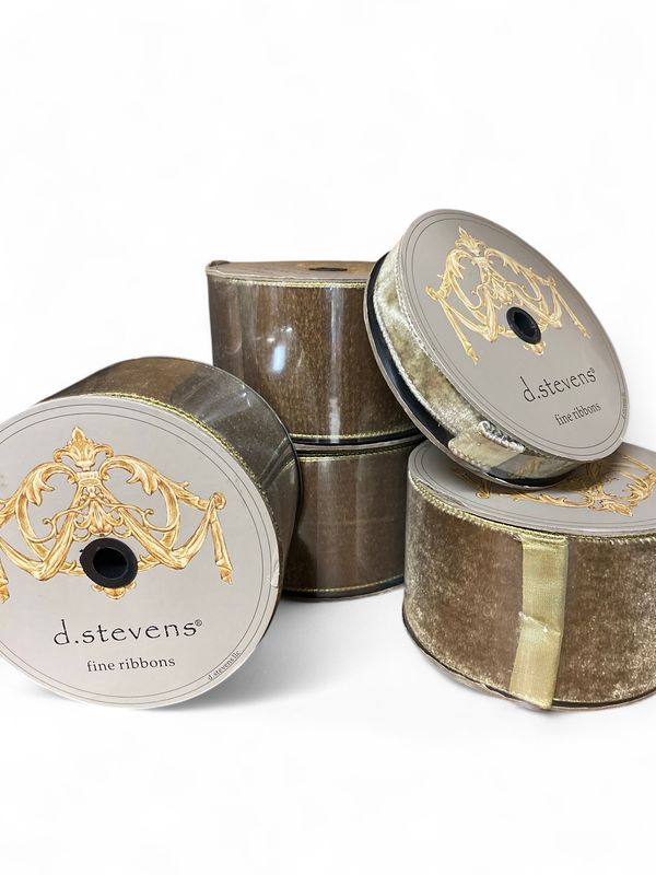 10yd d. stevens Golden Felt Ribbon 10yd d. stevens Golden Felt Ribbon