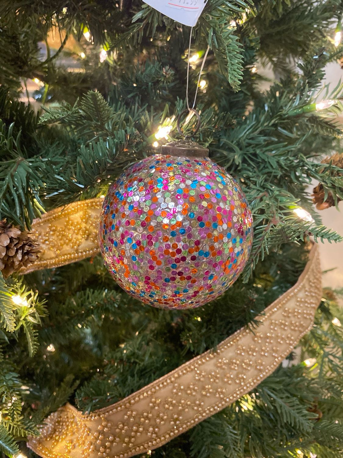 Colorful Confetti Ornament Colorful Confetti Ornament