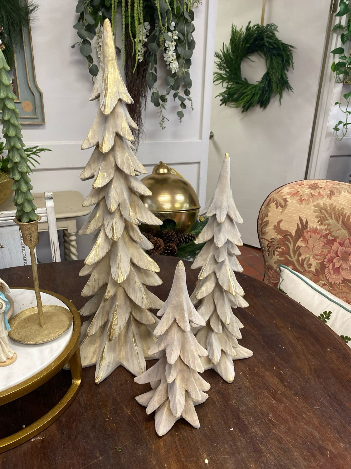 White Wooden Trees White Wooden Trees